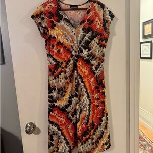 Vibrant Abstract Mini Dress